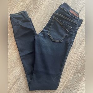 Express Dark Wash Jean Legging  NWOT